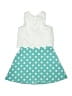 Rare Editions 100% Polyester Polka Dots Teal Dress Size 14 - photo 2