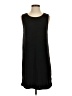 Lou & Grey Solid Black Casual Dress Size S - photo 1