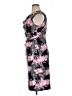 Connected Apparel Print Black Cocktail Dress Size 14 - photo 5