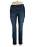 Kut from the Kloth Solid Blue Jeans Size 14 - photo 1