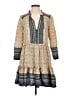 Veronica Beard 100% Silk Paisley Tan Casual Dress Size 0 - photo 1