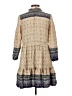 Veronica Beard 100% Silk Paisley Tan Casual Dress Size 0 - photo 2