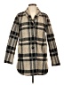 Sundays 100% Polyurethane Plaid Black Gray Coat Size XS (0) - photo 1