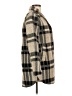 Sundays 100% Polyurethane Plaid Black Gray Coat Size XS (0) - photo 4