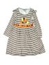 Blueberi Boulevard Stripes Gray Dress Size 4T - photo 1