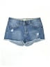 Roxy Stars Blue Denim Shorts Size 27 waist - photo 1