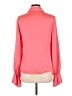 Ramy Brook Pink Long Sleeve Blouse Size L - photo 2