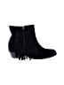 Cynthia Vincent Black Ankle Boots Size 6 1/2 - photo 1