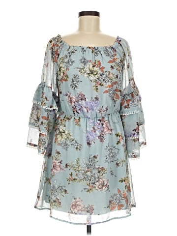 Bailey Blue Cocktail Dress (view 1)