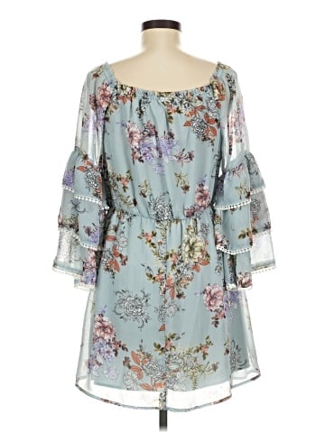 Bailey Blue Cocktail Dress (view 2)