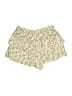 AE STUDIO 100% Viscose Floral Ivory Shorts Size M - photo 2