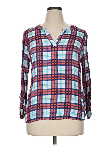 Skies Are Blue 3/4 Sleeve Blouse (view 1)