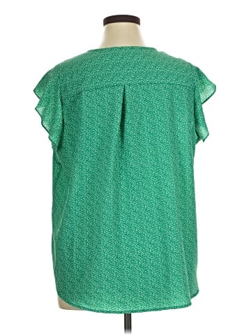 Adrianna Papell Short Sleeve Blouse (view 2)