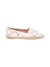 Nanette Lepore Floral White Flats Size 11 - photo 1