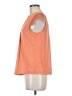 Mine 100% Polyester Orange Sleeveless Blouse Size M - photo 5
