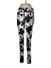 ShoSho Floral Black Active Pants Size L - photo 1