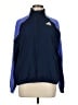Adidas 100% Polyester Color Block Blue Track Jacket Size M - photo 1