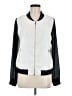 Two Sisters 100% Polyester Color Block White Track Jacket Size M - photo 1