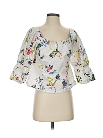 Tanya Taylor 3/4 Sleeve Blouse (view 1)