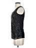 Studio Y 100% Polyester Black Sleeveless Top Size S - photo 5