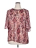DressBarn 100% Polyester Pink 3/4 Sleeve Blouse Size 2X - photo 1