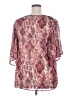DressBarn 100% Polyester Pink 3/4 Sleeve Blouse Size 2X - photo 2