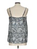 Vince. 100% Cotton Silver Sleeveless Blouse Size L - photo 2
