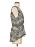 Wet Seal 100% Polyester Gray Sleeveless Blouse Size S - photo 4