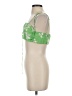 Third Form Green Sleeveless Blouse Size 4 - photo 5