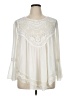 Indigo Thread Co. Ivory Long Sleeve Blouse Size XL - photo 1