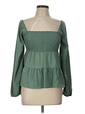 Paper Crane Long Sleeve Blouse (view 1)