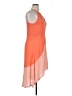 Glamorous 100% Polyester Color Block Orange Casual Dress Size XL (estimated) - photo 4