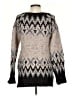 Free People Tweed Black Silver Pullover Sweater Size S - photo 2