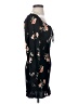 Timing 100% Rayon Floral Black Cocktail Dress Size S - photo 4