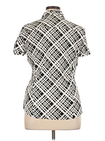 7th Avenue Design Studio New York & Company Short Sleeve Blouse (view 2)