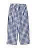 Unbranded 100% Cotton Checkered-gingham Blue Casual Pants Size 4 - photo 1