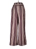 Moon River 100% Polyester Stripes Purple Casual Pants Size L - photo 2