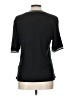Veronica Beard Jeans Black Short Sleeve Top Size L - photo 2