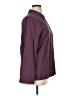 Fred David Burgundy Long Sleeve Blouse Size XL - photo 4