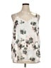 Torrid 100% Polyester Ivory Sleeveless Blouse Size 1X Plus (1) - photo 1