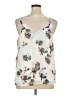 Torrid 100% Polyester Ivory Sleeveless Blouse Size 1X Plus (1) - photo 2