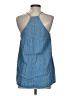 Harper 100% Lyocell Blue Sleeveless Blouse Size S - photo 2