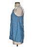 Harper 100% Lyocell Blue Sleeveless Blouse Size S - photo 5