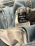 Shein 100% Cotton Blue Jeans Size 11 - 12 - photo 3