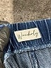 wonderly 100% Cotton Blue Denim Shorts Size M - photo 3