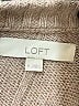 Ann Taylor LOFT Tan Long Sleeve Top Size M - photo 7