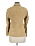 Real Clothes 100% Leather Tan Cardigan Size 8 - photo 2