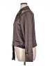 Pleione 100% Polyester Metallic Brown Long Sleeve Blouse Size XL - photo 5