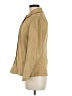 Real Clothes 100% Leather Tan Cardigan Size 8 - photo 5