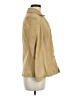 Real Clothes 100% Leather Tan Cardigan Size 8 - photo 4